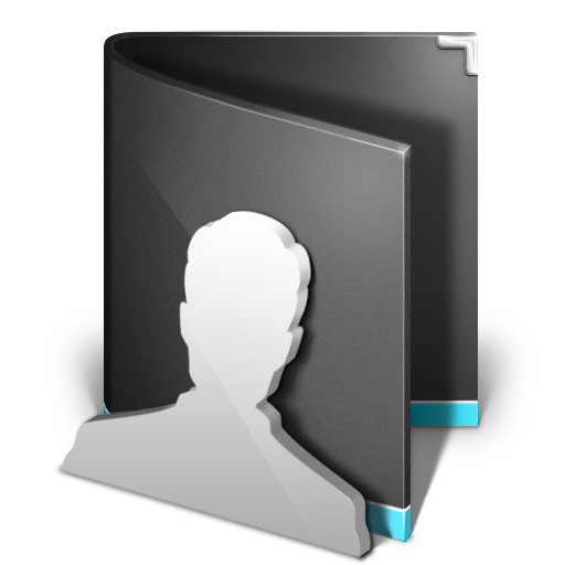 Users Folder Black Icon 512x512 png